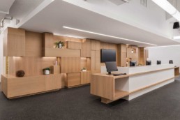 Keany Interiors: Commercial Design Project for Mastercard Global Headquarter's Employee Health Center